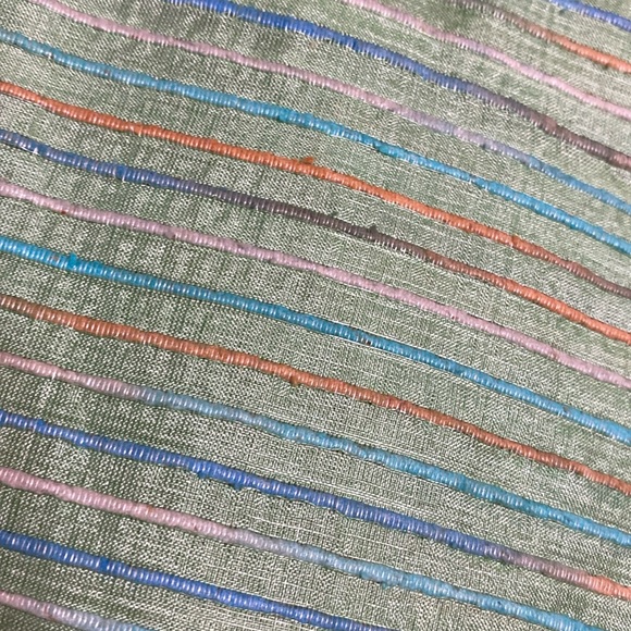 Keren Hart Spring jacket- lime green stripe - Size XL - Picture 6 of 11